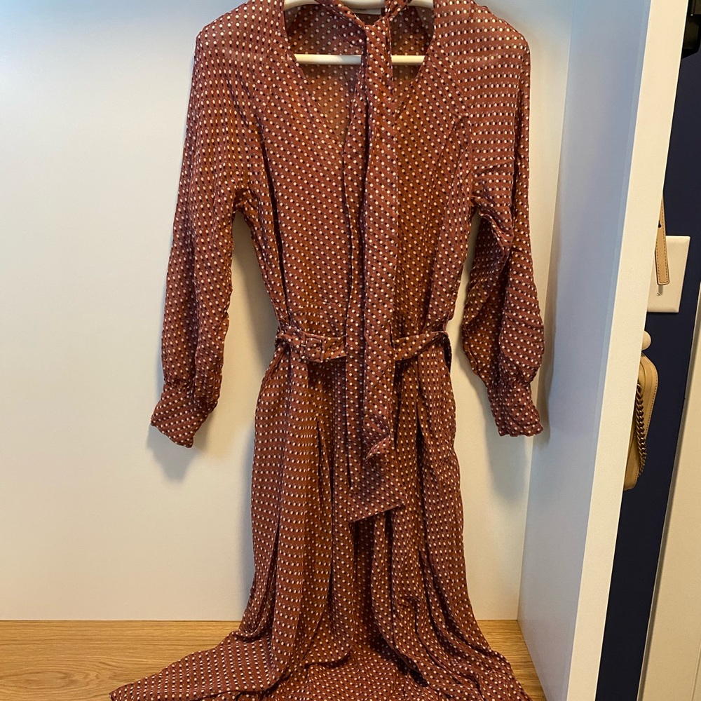 Equipment FR brand midi dress. Brand new; never worn.